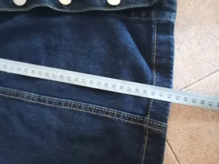 Falda vaquera mujer botones