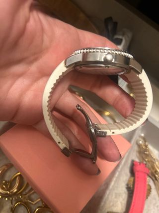 Reloj Follie Follie Blanco y Plateado