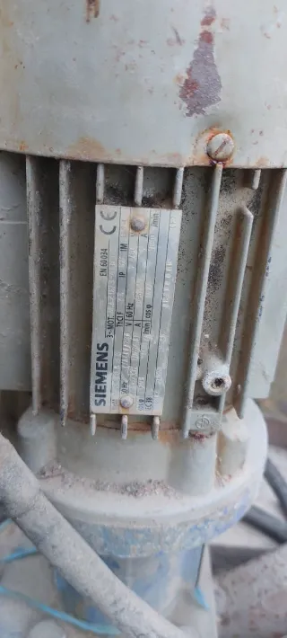 Molino de grano trifasico