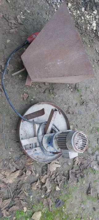 Molino de grano trifasico