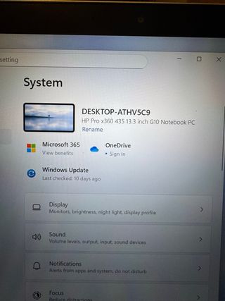 HP Probook x360 435 G10 Touch