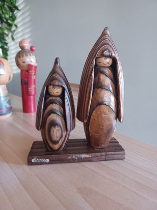 Kokeshi giapponesi Sugi Osugi Bocchi