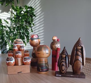 Kokeshi giapponesi Sugi Osugi Bocchi