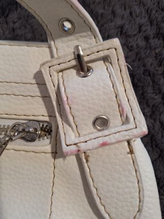 Bolso de mano "MANGO" blanco