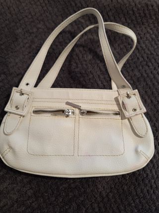 Bolso de mano "MANGO" blanco