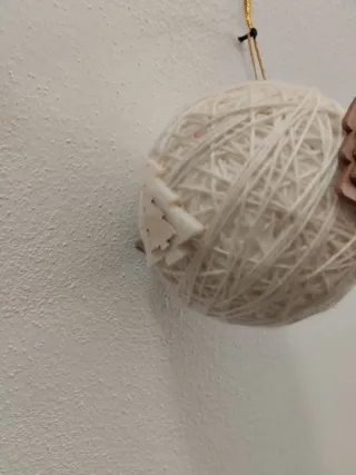 Pallina di Natale in lana