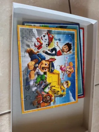 4 en 1 Paw Patrol Puzzles Clementoni