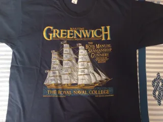 Camiseta Maritime Greenwich Talla XL