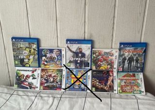 Consegna di videogiochi PS4 e 3DS (sconti natalizi)