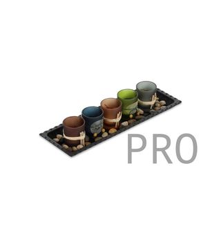 Portacandele con Vassoio