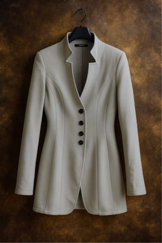 Cappotto turchese elegante