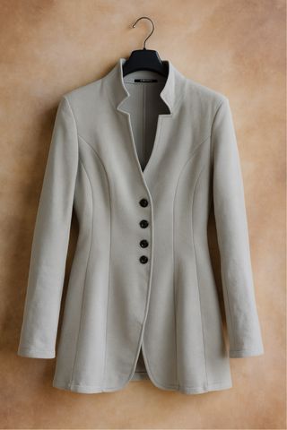 Cappotto turchese elegante
