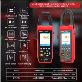 Multímetro UNI-T UT217A/B