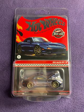 Hot Wheels 1993 Mazda RX-7 R1 Red Line Club