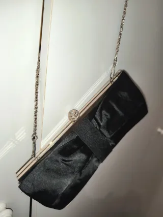 Bolso fiesta cóctel negro