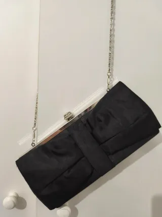 Bolso fiesta cóctel negro