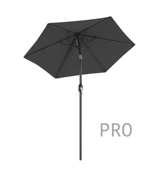 Ombrellone da giardino grigio