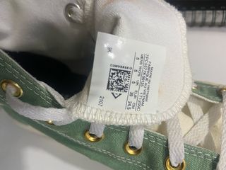 Converse All Star Verdi e Bianche