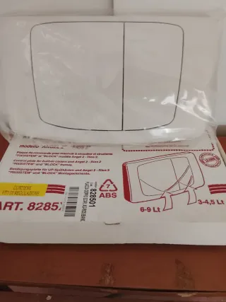 Placca Valsir Angel Rios 2 Bianca