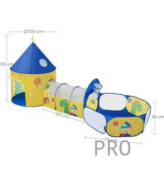 Parco Giochi SONGMICS 3 in 1