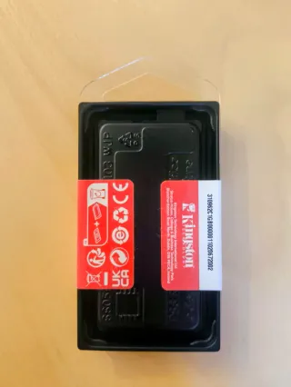 16GB DDR4 Dual Channel Kingston 3200 Nuevo