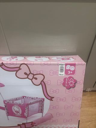 Set 3 Piezas Hello Kitty: Coche, Trona y Cuna