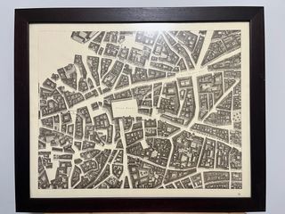 Lamiera Madrid 1830 Cornice in Legno