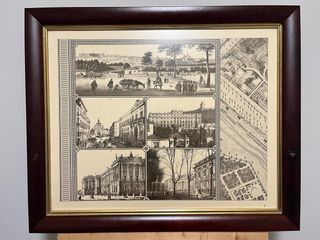 Lamiera Madrid 1830 Cornice in Legno