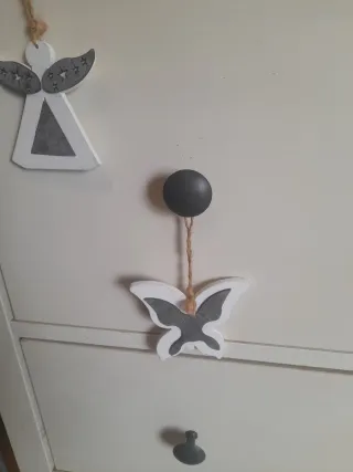 6 Piezas Decoración Madera