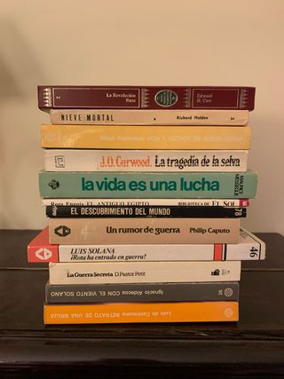 Lote de libros antiguos