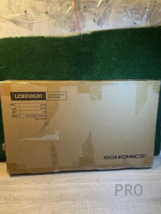 Cesto per la biancheria sporca con coperchio SONGMICS