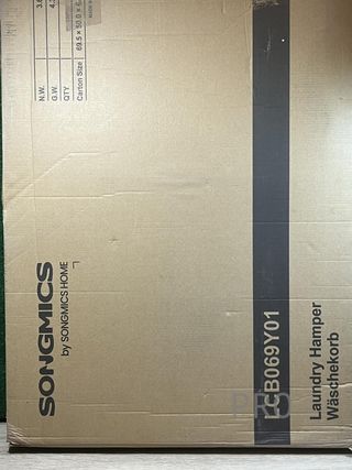 Cesto di Biancheria Sporca 170L SONGMICS