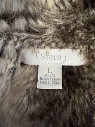 Chaleco Sfera Piel Sintética Talla L