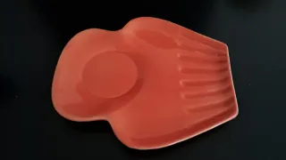 Set 2 Tazze Arancioni e Bianche