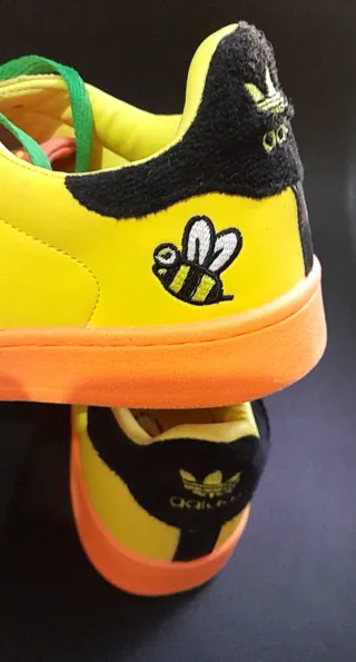 Zapatillas Adidas Superstar  l abeille Amarillas N