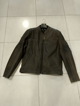 Chaqueta moto de piel Bela T.S