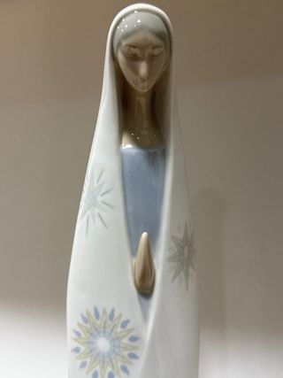 Virgen Lladró Grabada