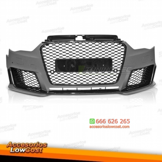 Paragolpes Delantero Audi A3 8V 12-16 Look RS3