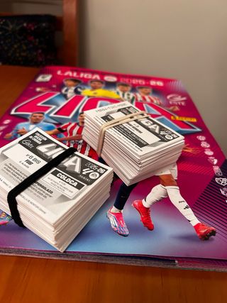 6 Cromos Panini LaLiga 2025-26