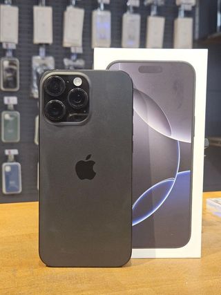 IPHONE 16 PRO MAX 256GB NERO 94% BATTERIA