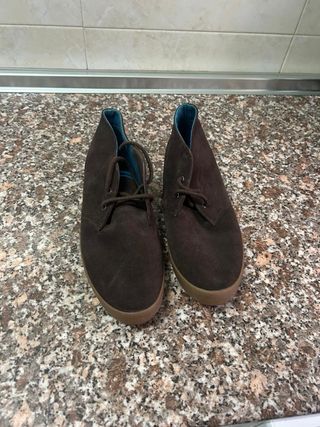 Zapatillas Fred Perry Marrones