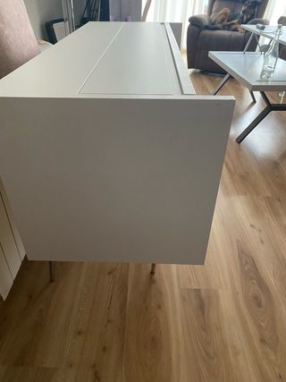 Escritorio Plegable Pared Blanco