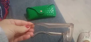 Gafas de acetato transparentes