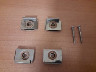 4 Specchi Decorativi in Metallo