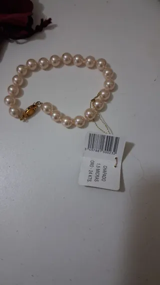 Pulsera Perlas Majorica, nueva.