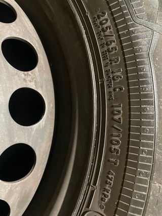 Llantas y neumáticos VW T5/T6