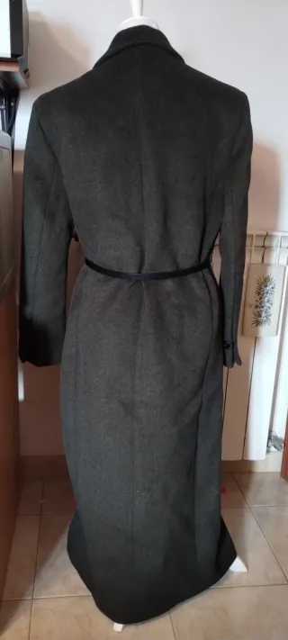 Cappotto donna invernale verde oliva