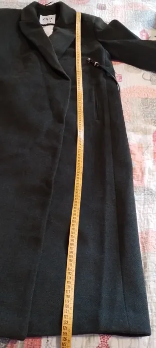 Cappotto donna invernale verde oliva