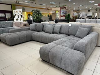 Sofá modular con doble chaise longue