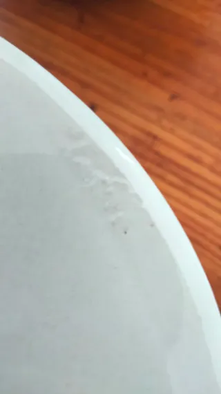 Grande piatto Cerchi Conc Faenza Italy anni 70